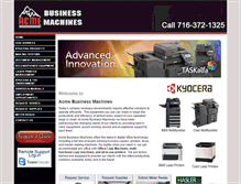 Tablet Screenshot of acmebusiness.com